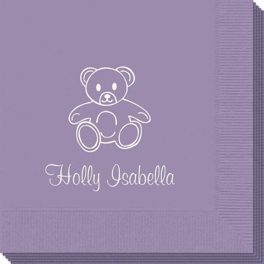 Little Teddy Bear Napkins